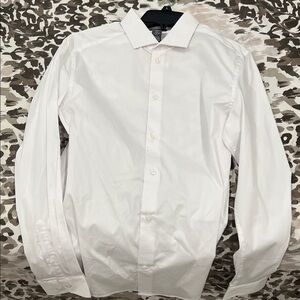 Classic White Men's Shirt